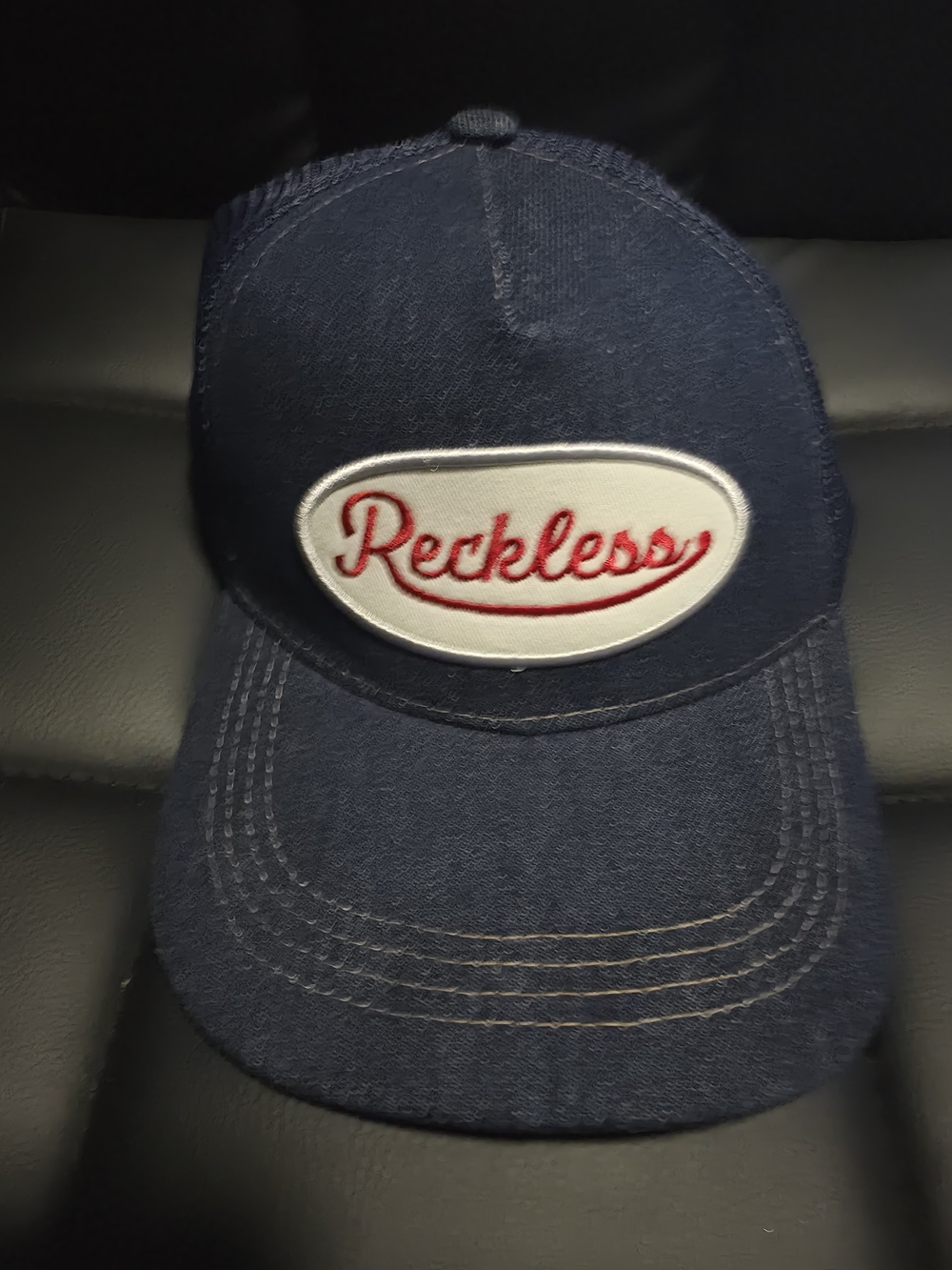 New DENIM TRUCKER CAP